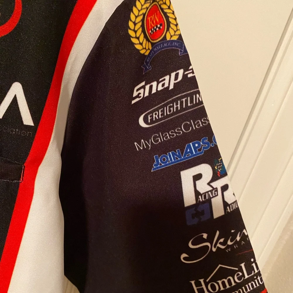 SALE!! Men's RUSTY WALLACE Racing Shirt The Winning Team Racing Apparel - Picture 6 of 8